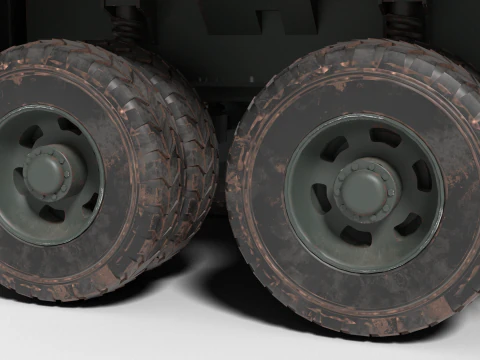 KOREA 70mm guided rocket Bigung launcher 3D Model