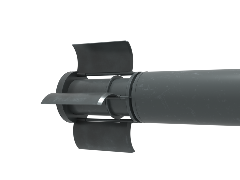 KOREA 70mm guided rocket Bigung launcher Model 3D