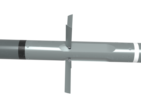 KOREA 70mm guided rocket Bigung launcher Model 3D