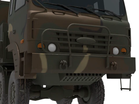 Korean Cheongung Combat Control Center 3D Model
