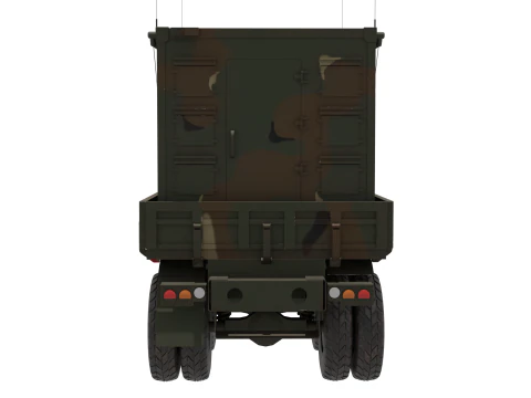 Korean Cheongung Combat Control Center 3D Model