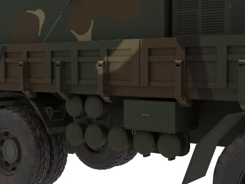 Korean Cheongung Combat Control Center 3D Model