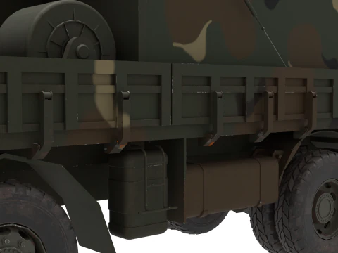 Korean Cheongung Combat Control Center 3D Model