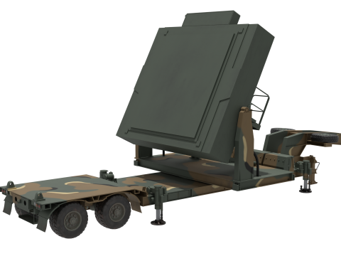 Korean radar L-SAM 3D 모델