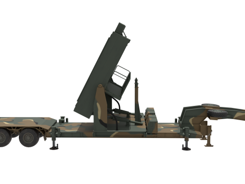 Korean radar L-SAM 3D 모델
