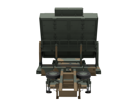 Korean radar L-SAM 3D 모델