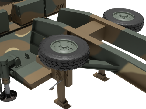 Korean radar L-SAM 3D 모델