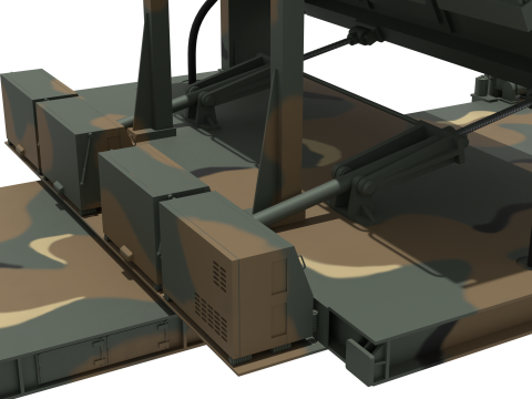 Korean radar L-SAM 3D 모델