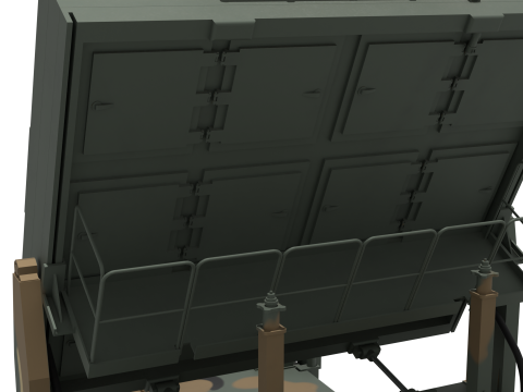 Korean radar L-SAM 3D 모델