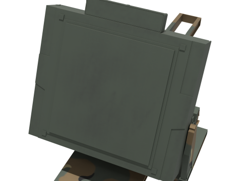 Korean radar L-SAM 3D 모델