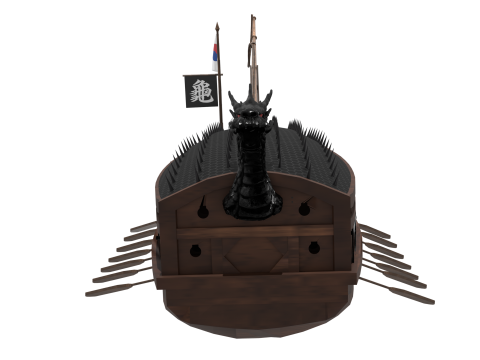 Turtle ship made by Admiral Yi Sun-sin of Korea Modelo 3D
