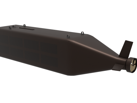 Korean unmanned submarine 3D मॉडल