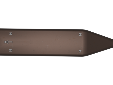 Korean unmanned submarine 3D Model