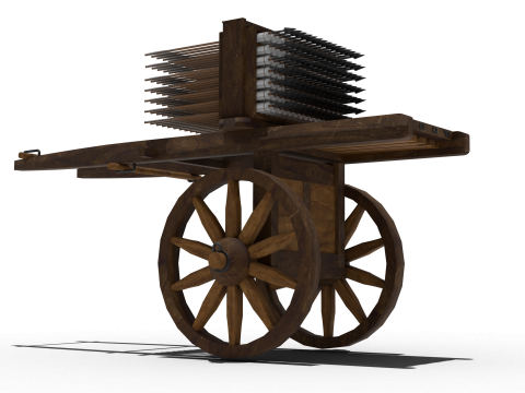 Arrow weapon Shingijeon 3D-Modell