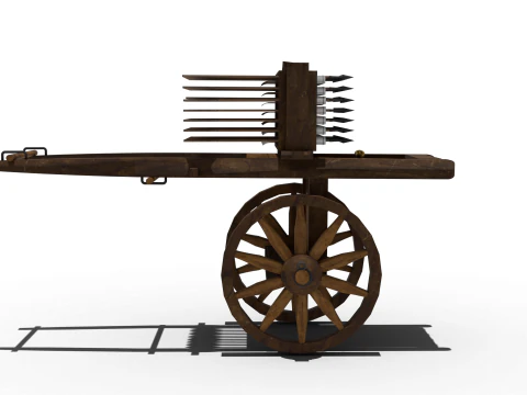 Arrow weapon Shingijeon 3D Model