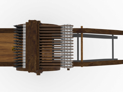 Arrow weapon Shingijeon Model 3D