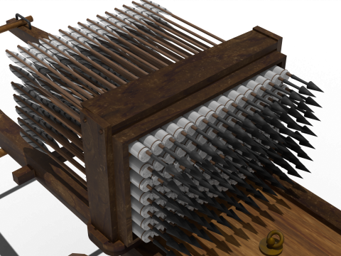 Arrow weapon Shingijeon Model 3D