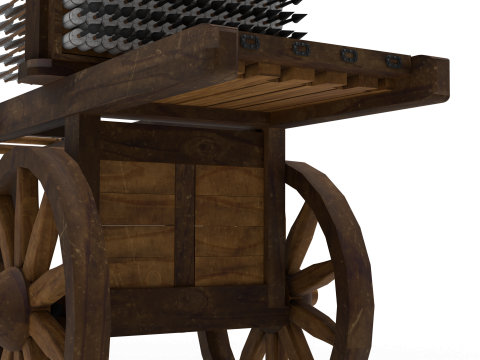 Arrow weapon Shingijeon Model 3D