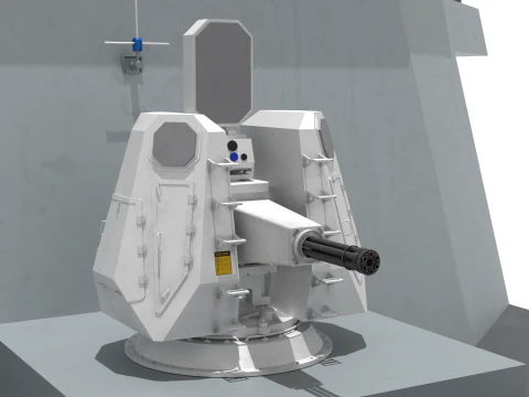 Korean next-generation destroyer KDDX-3 3D Model