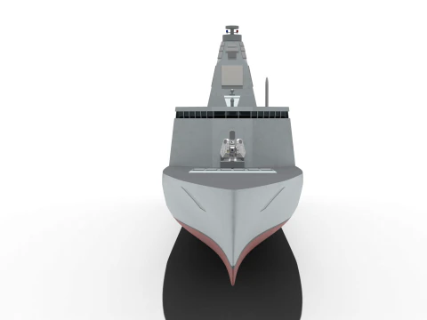 Korean Joint Strike Ship 2 3D Model