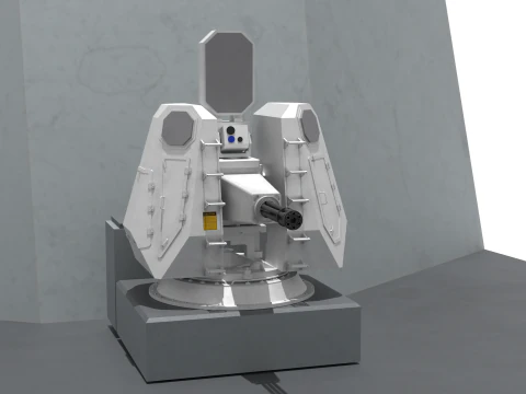 Korean Joint Strike Ship 2 3D Model