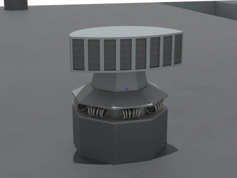 Korean Joint Strike Ship 2 3D Model