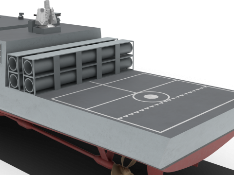 Korean Joint Strike Ship 2 Model 3D