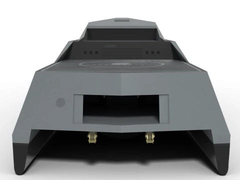Korean drone command and control ship 3D Model