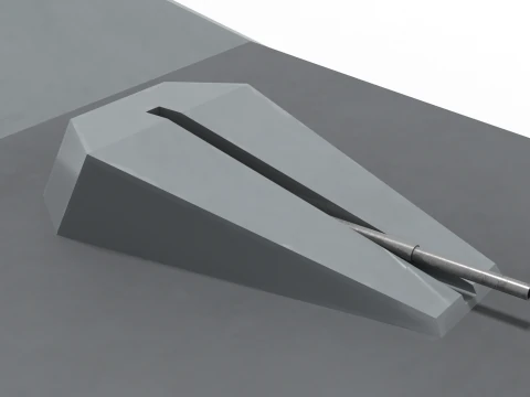 Korean drone command and control ship 3D Model