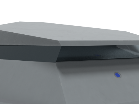 Korean drone command and control ship Modelo 3D