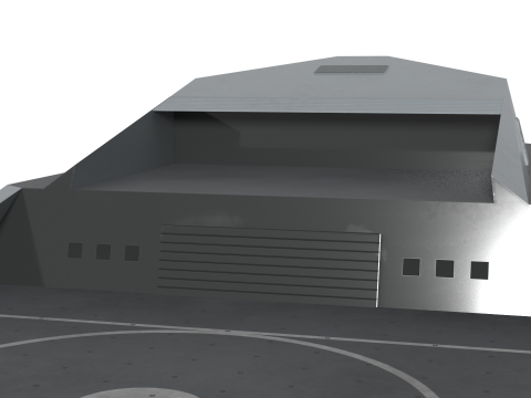 Korean drone command and control ship Modelo 3D