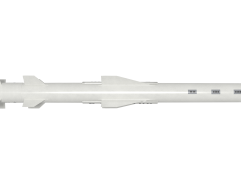 Korean anti-ship missile Haeseong Model 3D