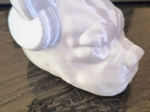 Kettlebell pitbull 5kg - Concrete or cement 3D-Druckmodell