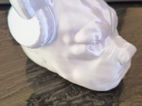 ケトルベル ピットブル 5kg - コンクリートまたはセメント 3Dプリントモデル