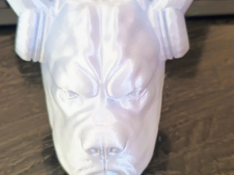 Kettlebell pitbull 5kg - Concrete or cement 3D Print Model