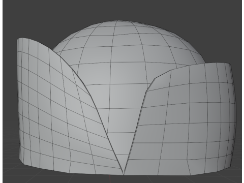 Swedish 18th century Karpus cap 3D Model