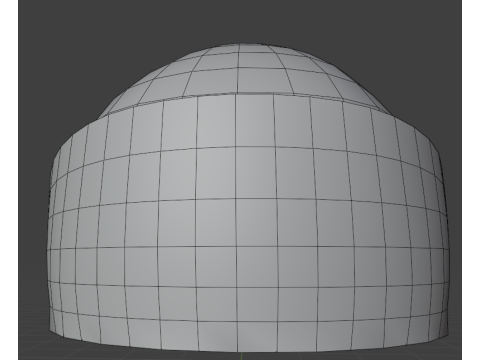 Swedish 18th century Karpus cap 3D Model