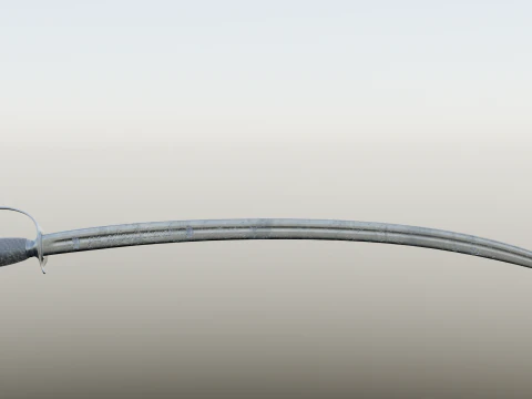 18th century French Grenadiers Cheval sword sabre 3D Model