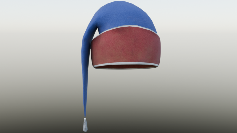 18th century French Dragoon Cap Model 3D .c4d .max .obj .3ds .fbx .stl .blend