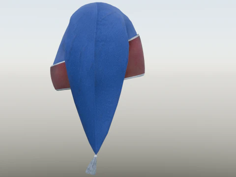 18th century French Dragoon Cap 3D Model