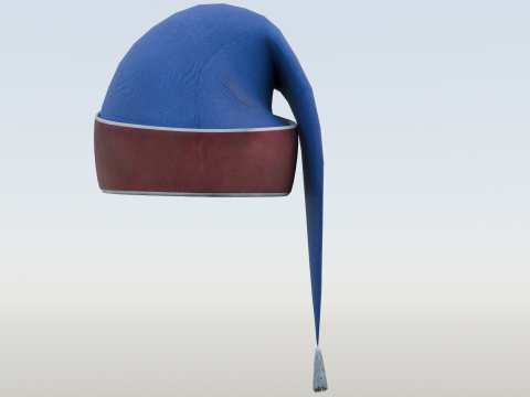 18th century French Dragoon Cap Model 3D