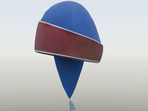 18th century French Dragoon Cap 3D Model