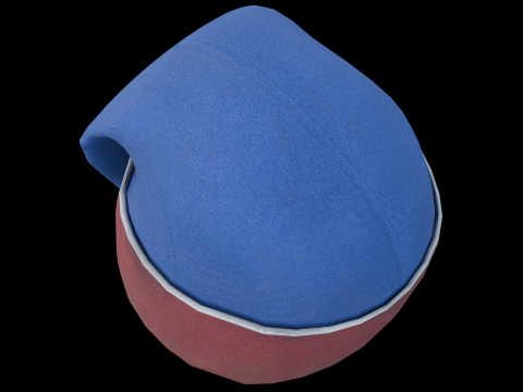 18th century French Dragoon Cap Model 3D