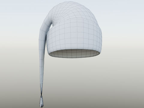 18th century French Dragoon Cap Model 3D