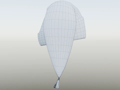 18th century French Dragoon Cap 3D Model