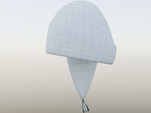 18th century French Dragoon Cap Model 3D