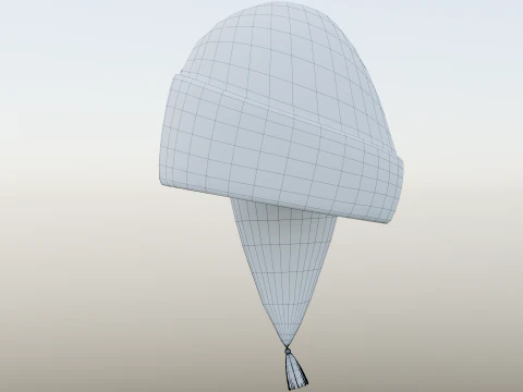 18th century French Dragoon Cap 3D Model