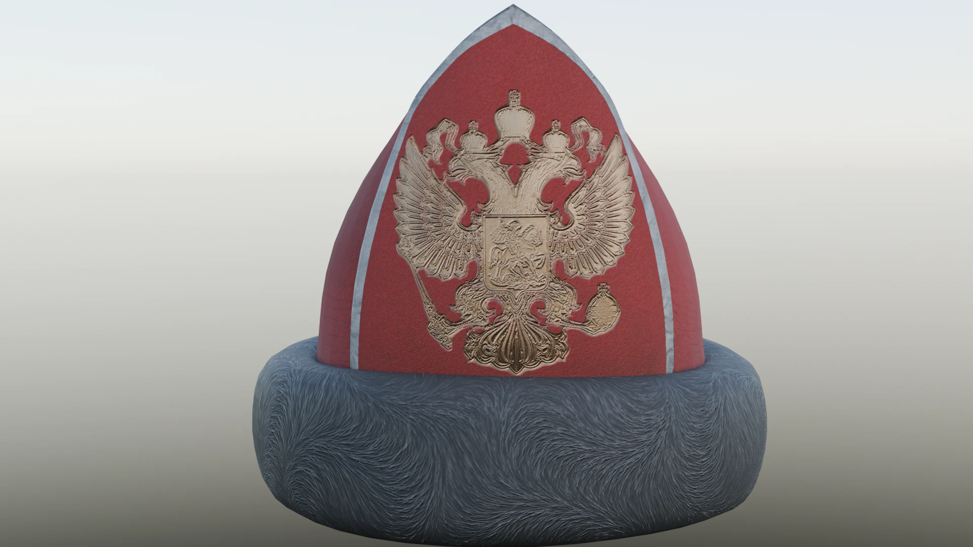 18th century Russian Grenadier Cap 3D Model .c4d .max .obj .3ds .fbx .stl .blend 