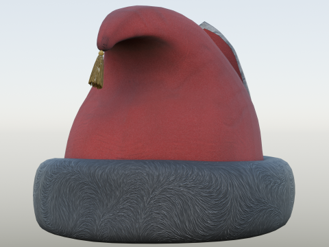18th century Russian Grenadier Cap 3D Model