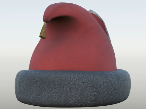 18th century Russian Grenadier Cap 3D Model